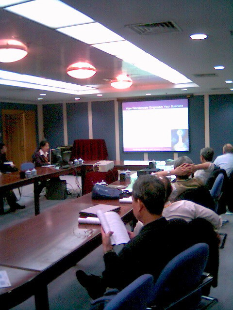 Wonderware客戶經理邵艷在論壇上發言