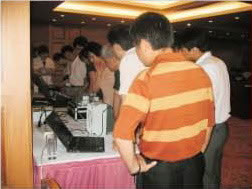 產品展示區的知識問答